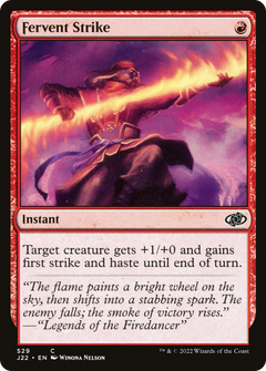Fervent Strike [Jumpstart 2022]-1