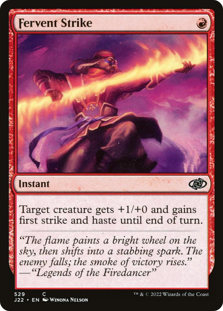 Fervent Strike [Jumpstart 2022]-1