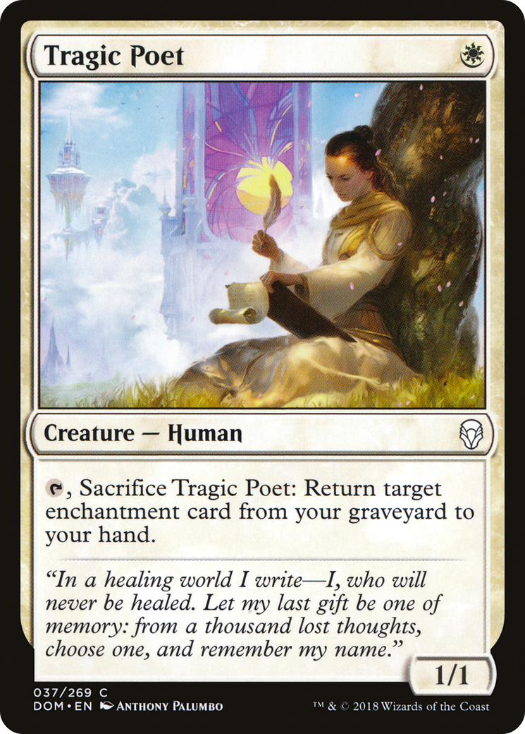 Tragic Poet (DOM-037) - Dominaria-1