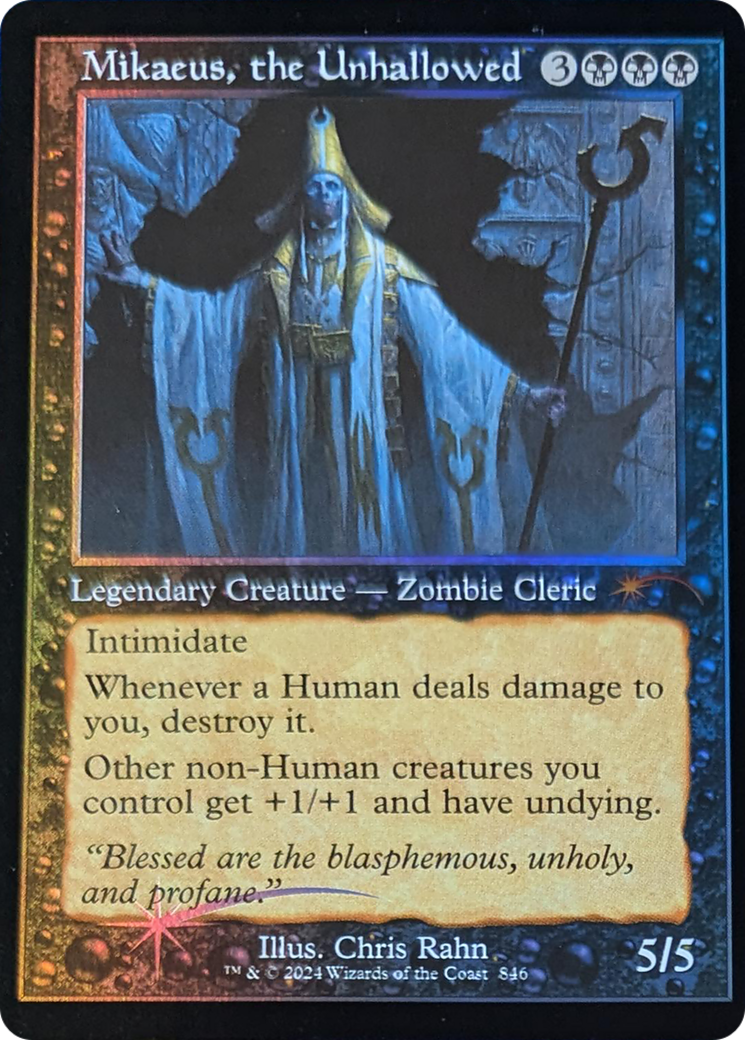 Mikaeus, the Unhallowed (Retro Frame) [Secret Lair Drop Series]-1