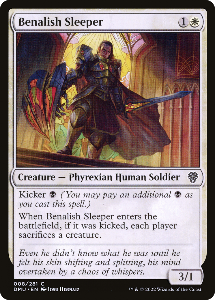 Benalish Sleeper [Dominaria United]-1