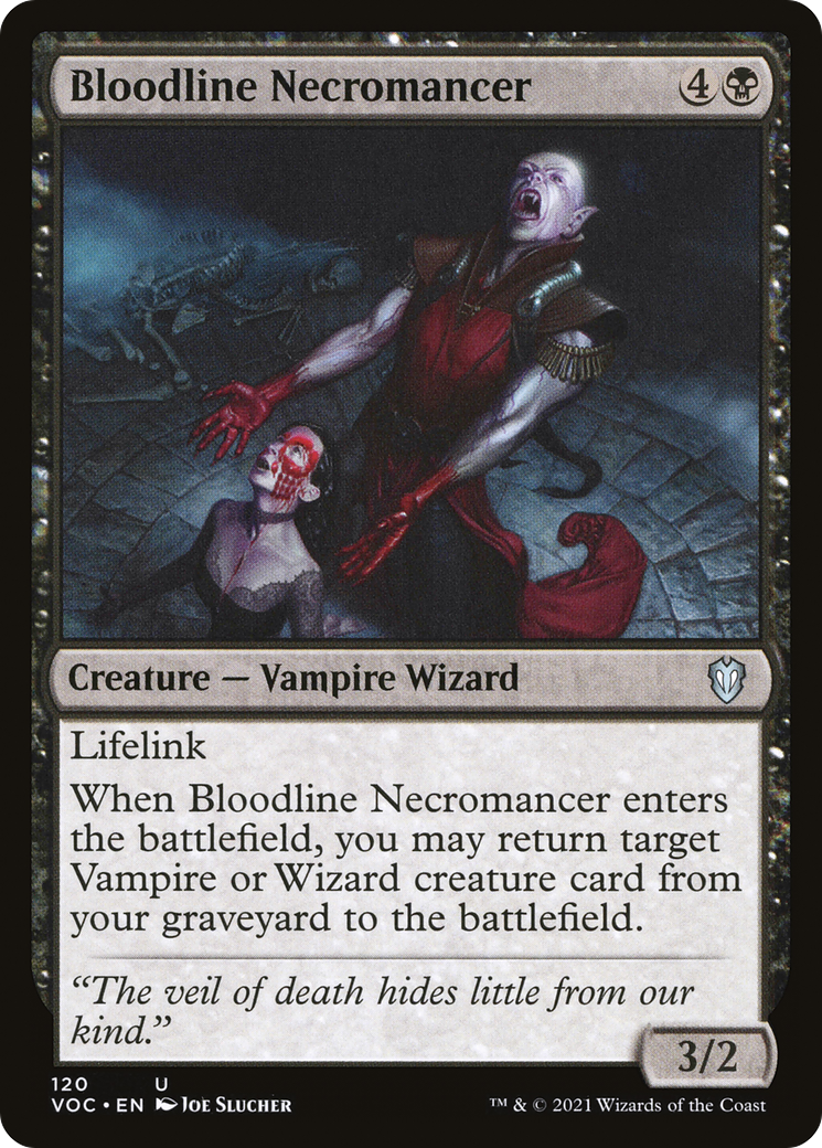 Bloodline Necromancer [Innistrad: Crimson Vow Commander]-1