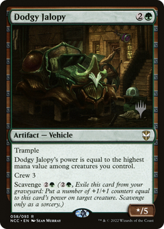 Dodgy Jalopy (Promo Pack) [Streets of New Capenna Commander Promos]-1