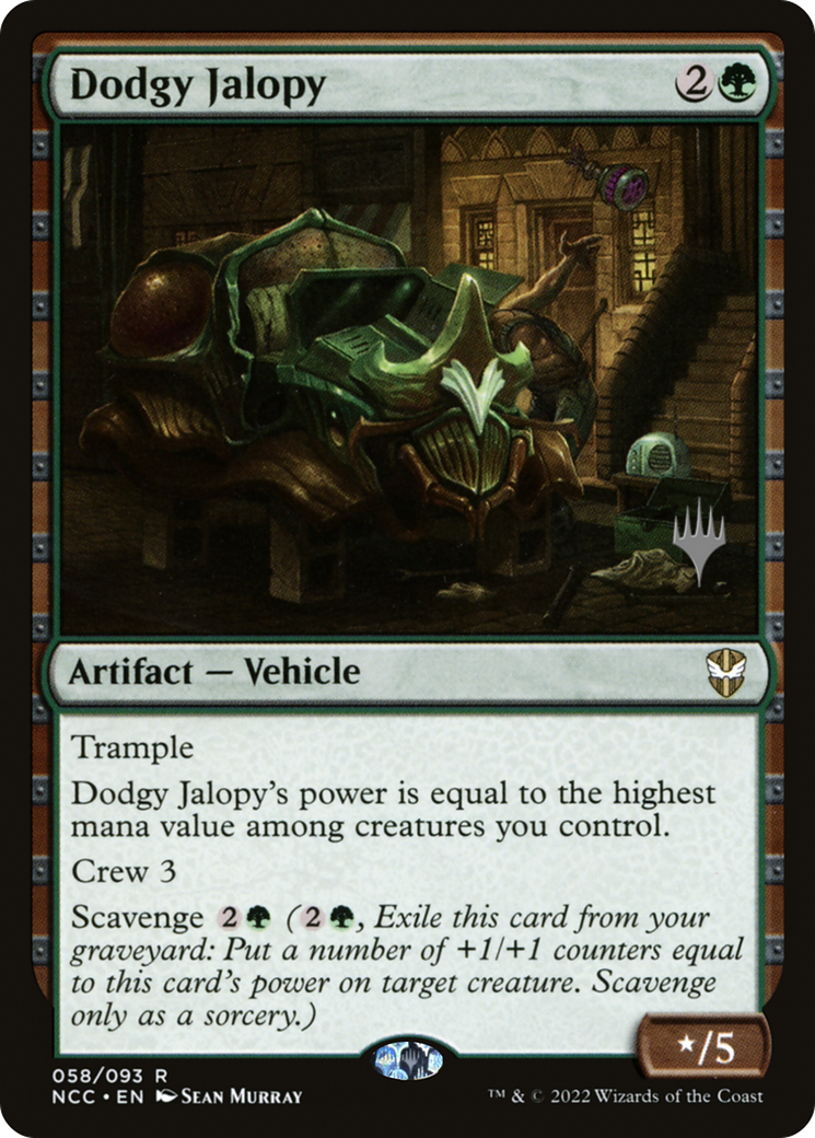 Dodgy Jalopy (Promo Pack) [Streets of New Capenna Commander Promos]-1