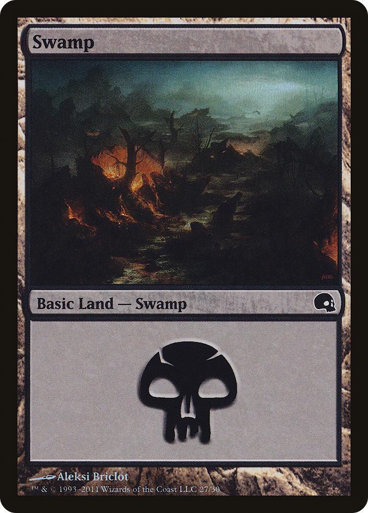 Swamp (27) [Premium Deck Series: Graveborn]-1