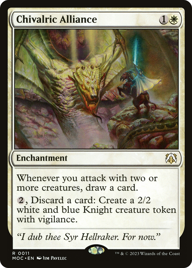 Chivalric Alliance [March of the Machine Commander]-1