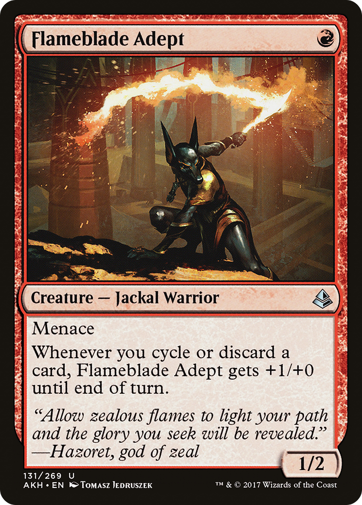 Flameblade Adept [Amonkhet]-1