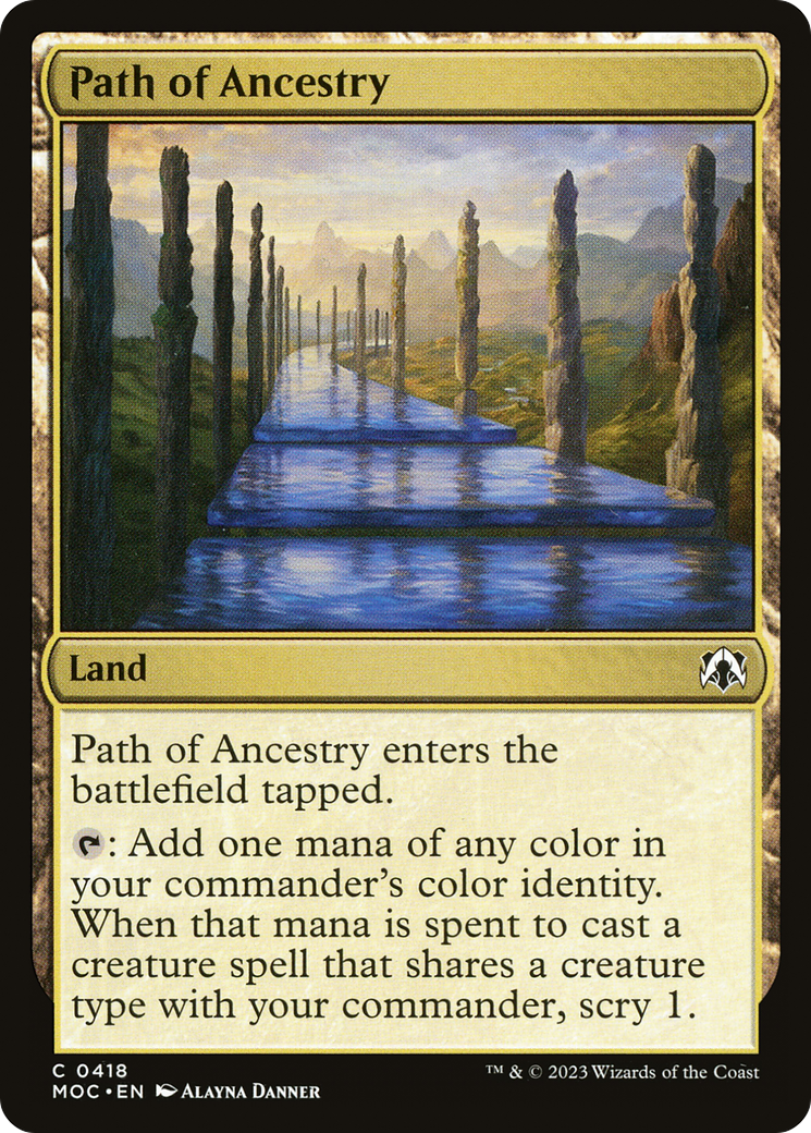 Path of Ancestry [March of the Machine Commander]-1