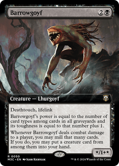 Barrowgoyf (Extended Art) [Modern Horizons 3 Commander]-1