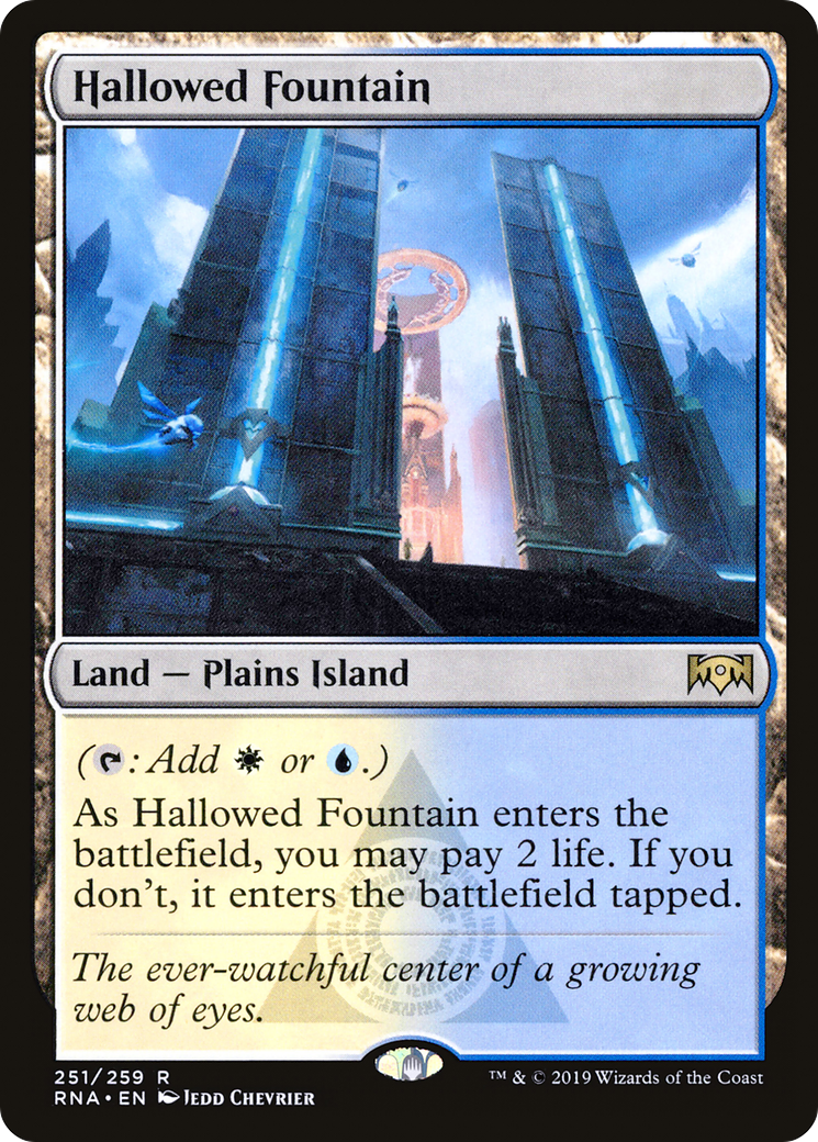Hallowed Fountain [Ravnica Allegiance]-1