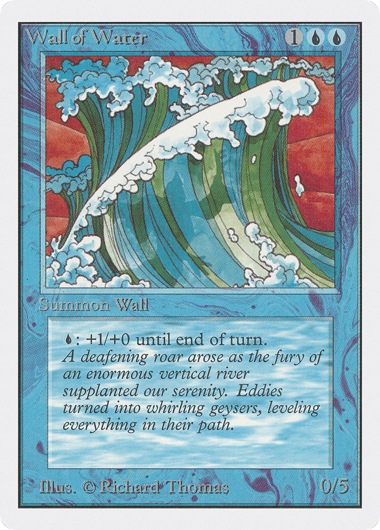 Wall of Water (2ED-) - Unlimited Edition-1