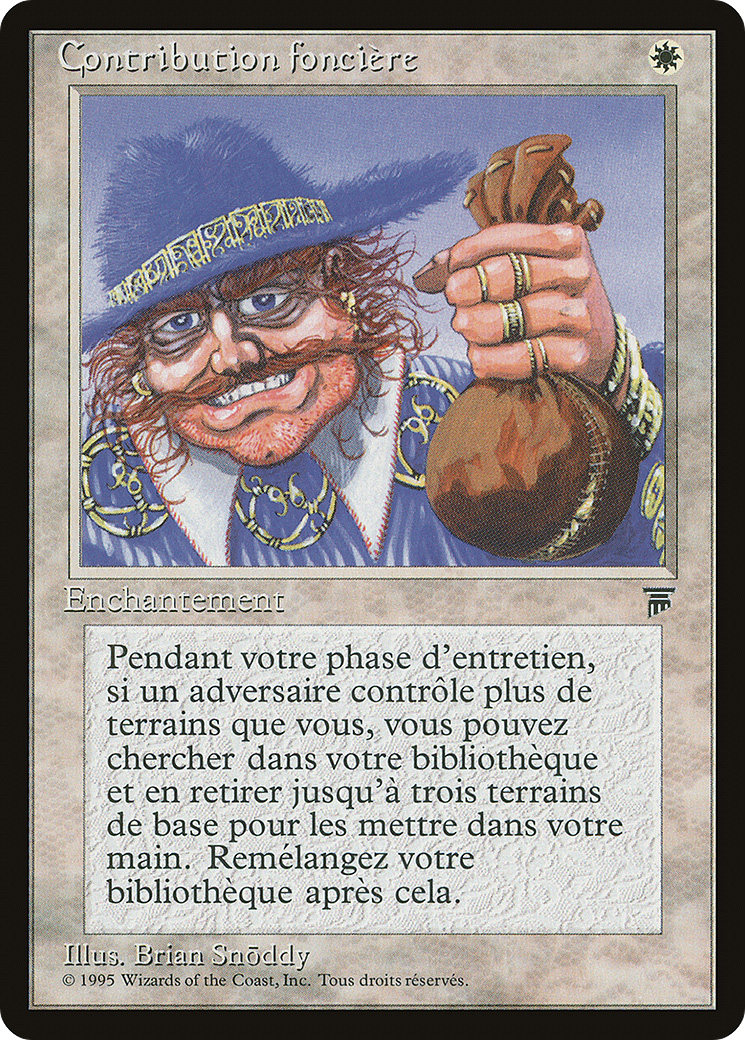 Land Tax (French) - "Contribution fonciere" (REN-) - Renaissance-1