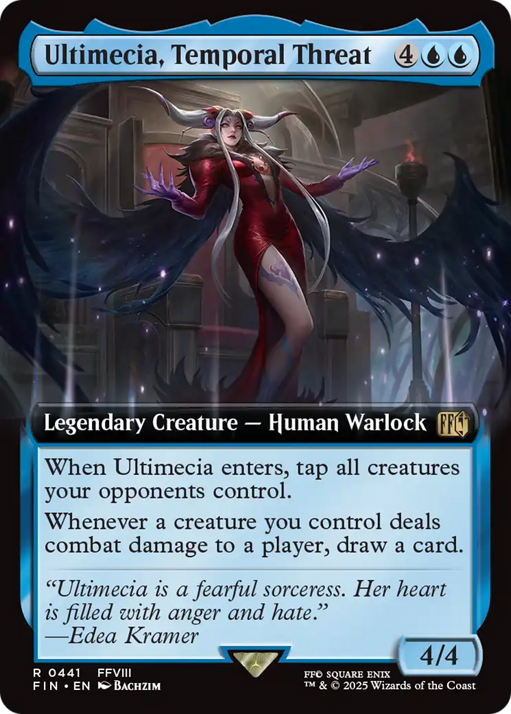 Ultimecia, Temporal Threat (Extended Art) (FIN-441) - FINAL FANTASY: (Extended Art) Foil-1