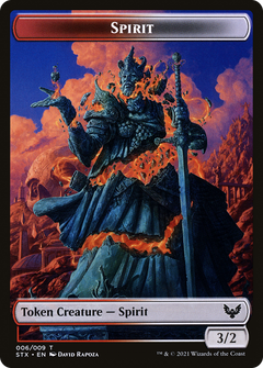 Spirit Token [Strixhaven: School of Mages Tokens]-1