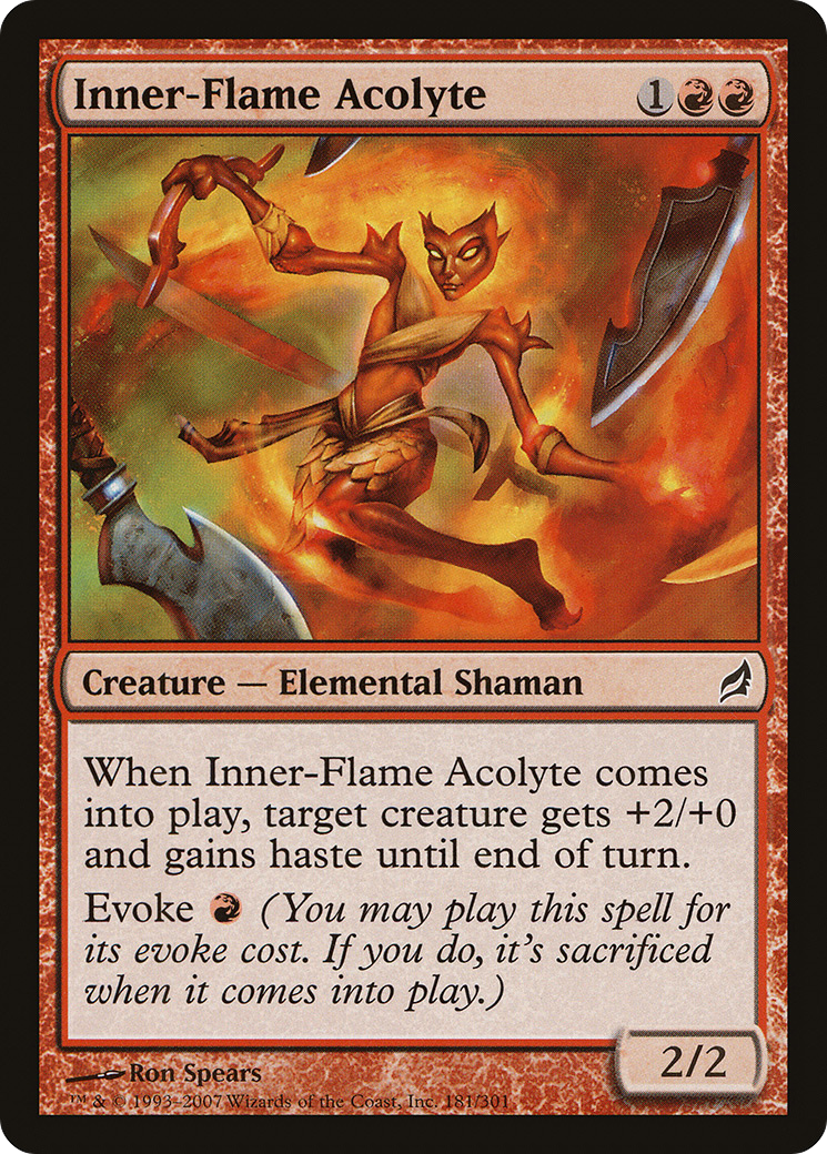 Inner-Flame Acolyte [Lorwyn]-1