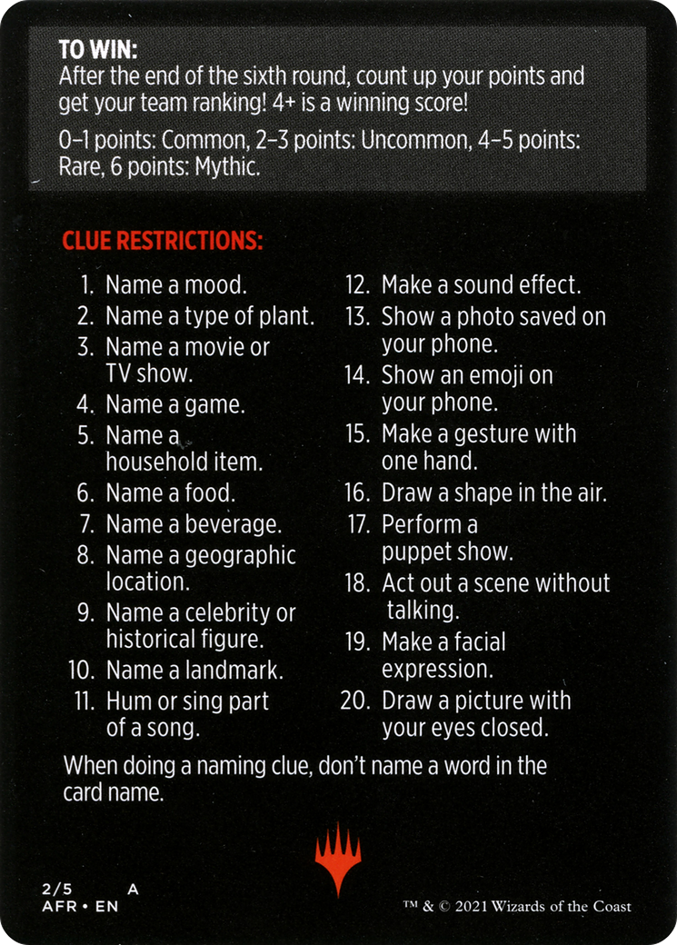 Totally Lost in Translation // Totally Lost in Translation (cont'd) (MAFR-002) - Adventures in the Forgotten Realms Minigames Foil-2