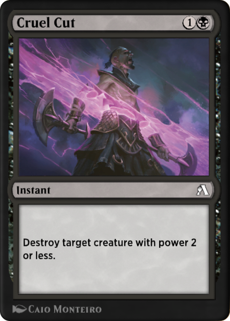 Cruel Cut (XANA-026) - Arena New Player Experience Extras-1