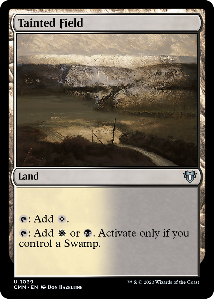 Tainted Field [Commander Masters]-1