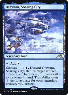 Otawara, Soaring City [Kamigawa: Neon Dynasty Prerelease Promos]-1