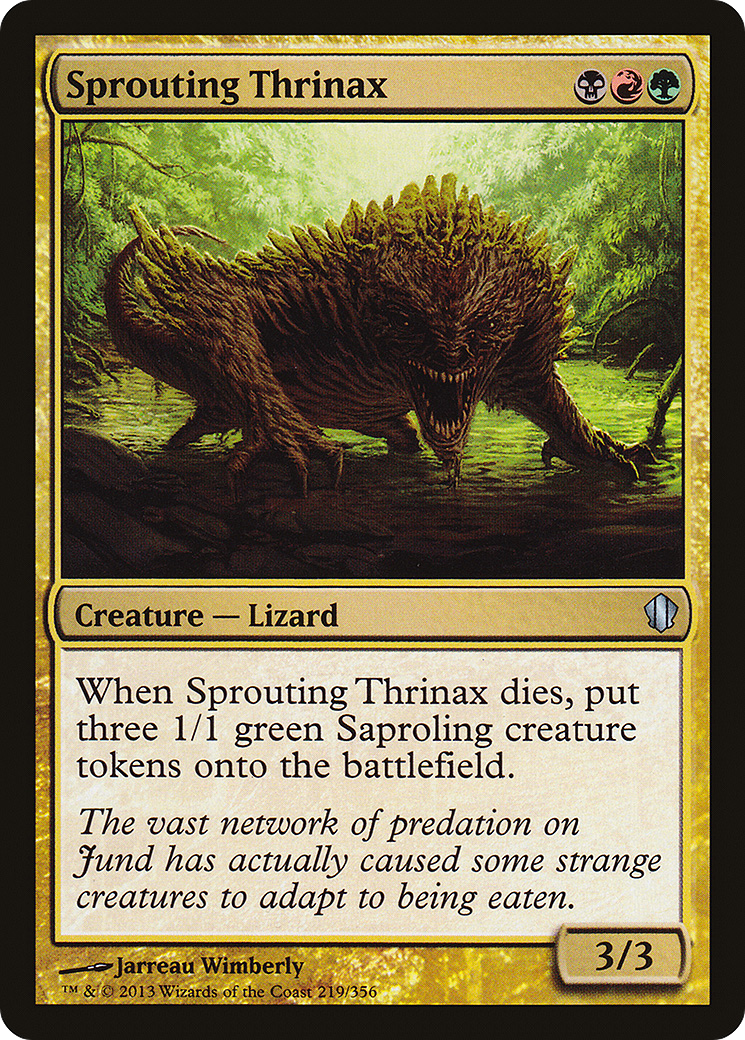 Sprouting Thrinax [Commander 2013]-1
