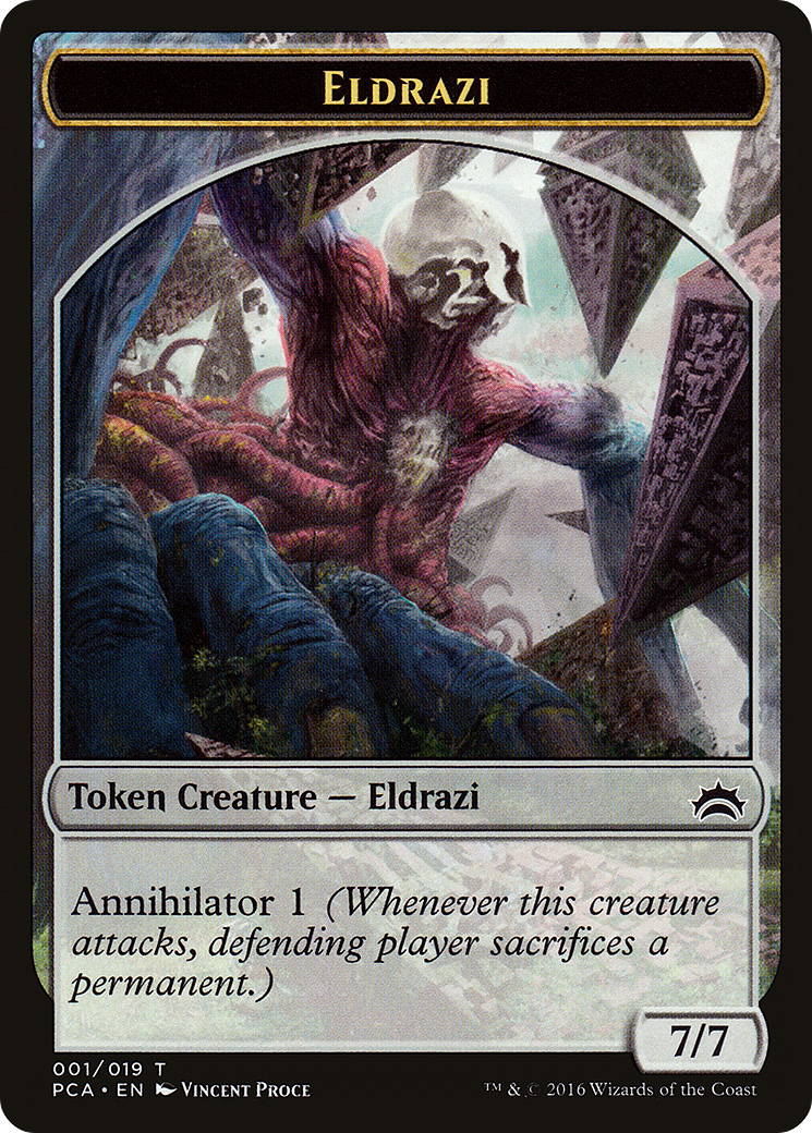 Eldrazi (TPCA-001) - Planechase Anthology Tokens-1