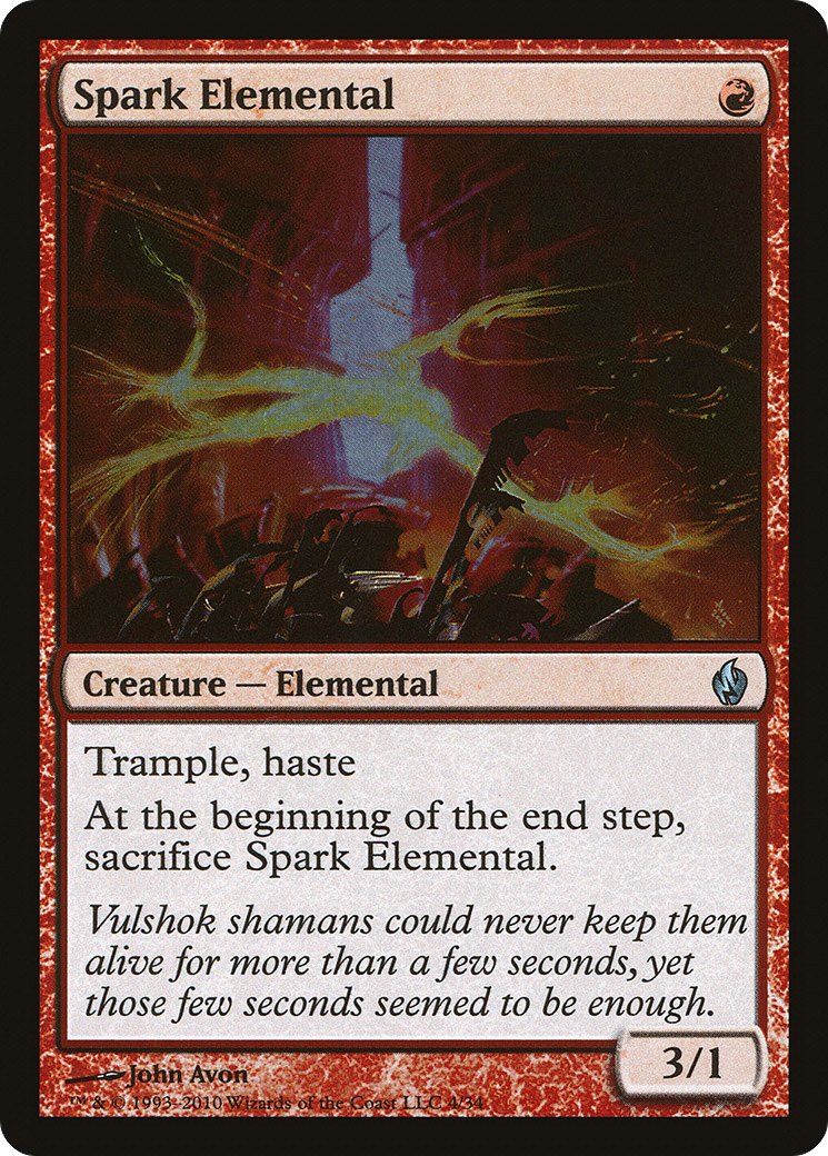 Spark Elemental [Premium Deck Series: Fire and Lightning]-1