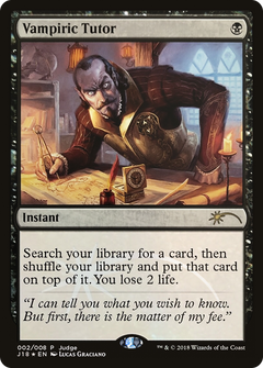 Vampiric Tutor (J18) (JDG-002) - Judge Gift Cards 2018 Foil-1