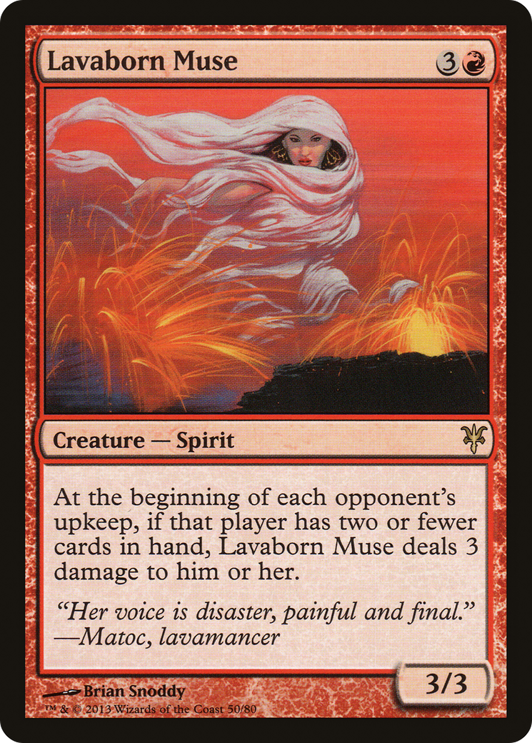 Lavaborn Muse [Duel Decks: Sorin vs. Tibalt]-3