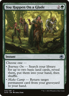 You Happen On a Glade (AFR-214) - Adventures in the Forgotten Realms Foil-1