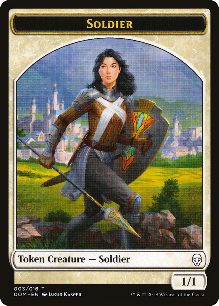 Soldier Token [Dominaria Tokens]-1