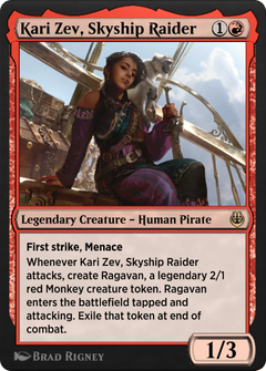 Kari Zev, Skyship Raider (KLR-133) - Kaladesh Remastered-1