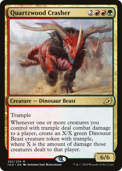 Quartzwood Crasher (Promo Pack) [Ikoria: Lair of Behemoths Promos]-1