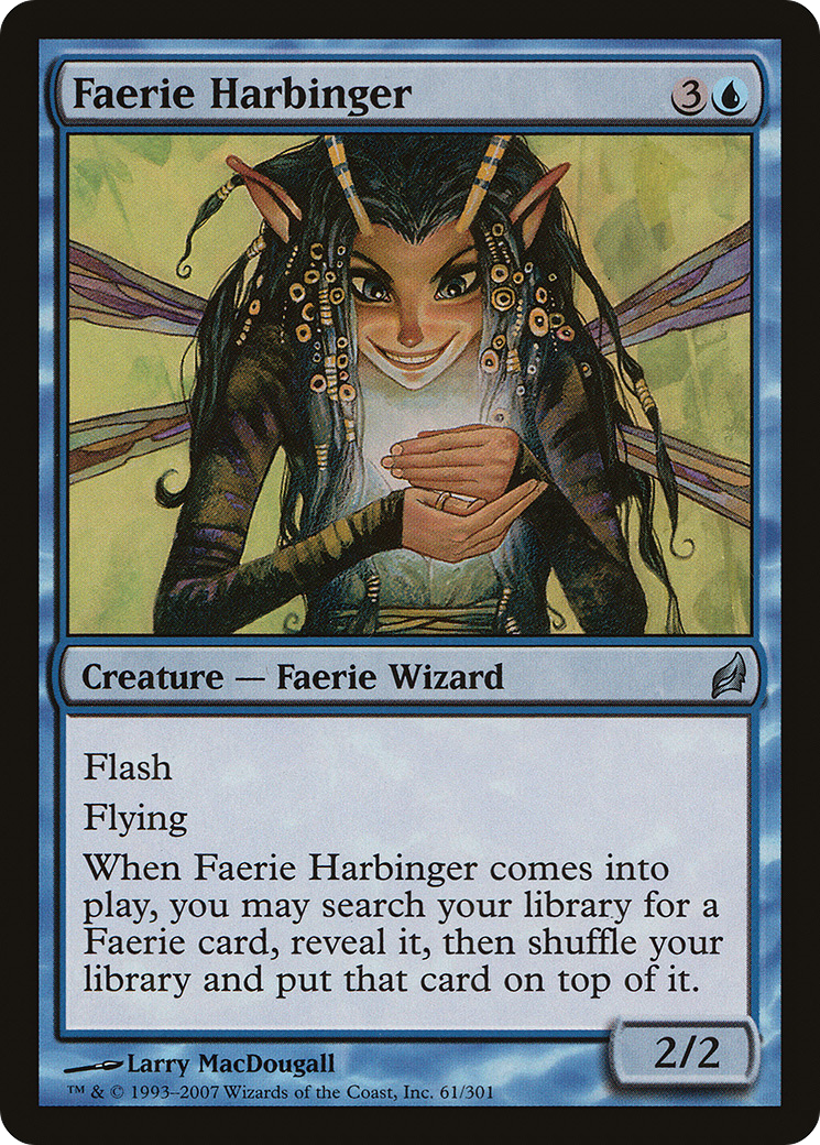 Faerie Harbinger [Lorwyn]-1