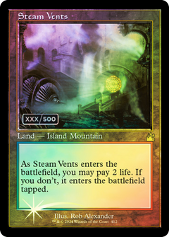 Steam Vents (Retro) (Serialized) [Ravnica Remastered]-1