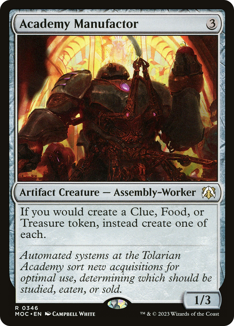 Academy Manufactor [March of the Machine Commander]-1