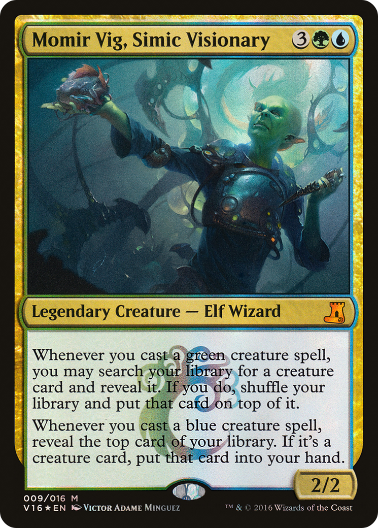 Momir Vig, Simic Visionary [From the Vault: Lore]-1