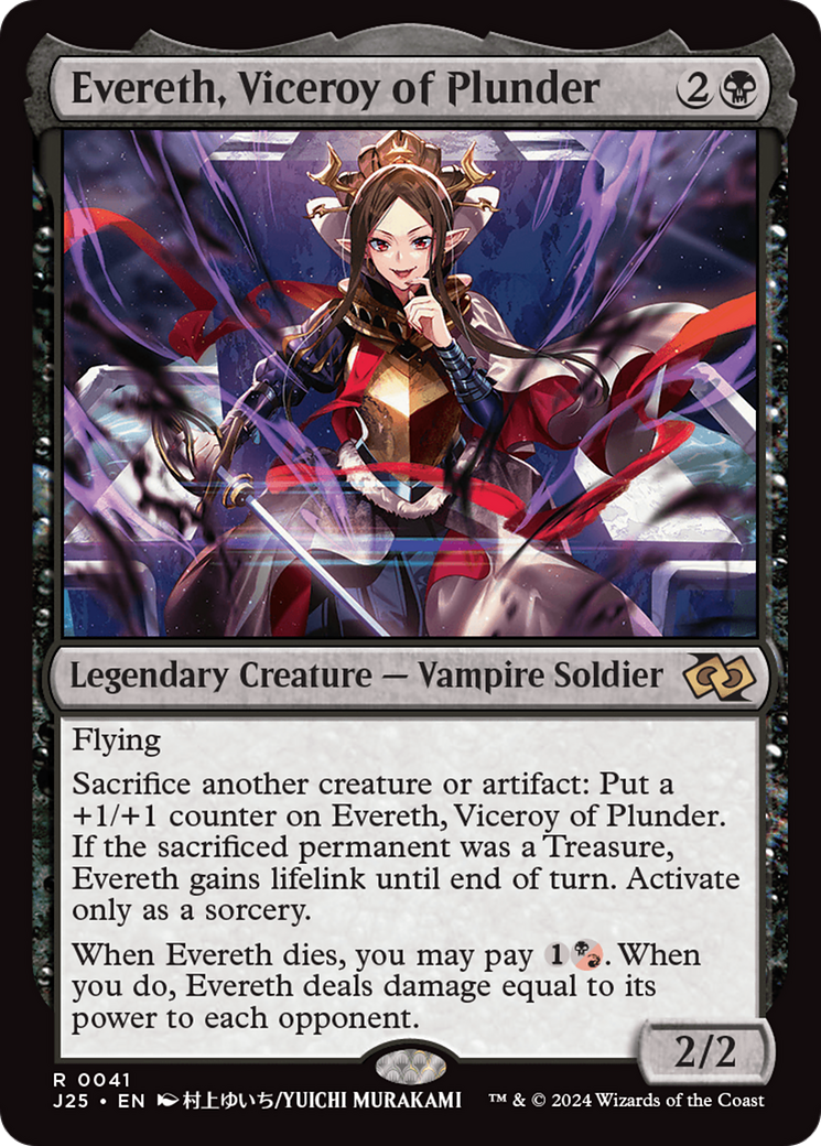 Evereth, Viceroy of Plunder (Anime) [Foundations Jumpstart]-1