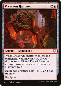 Dwarven Hammer [Kaldheim]-1