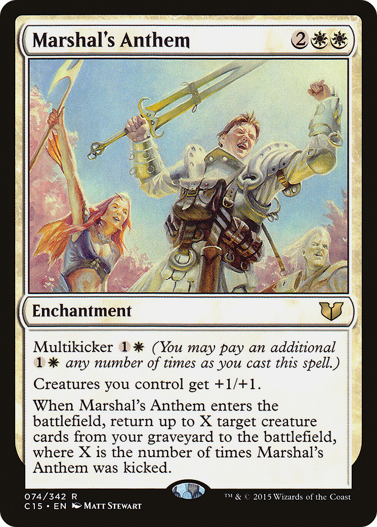 Marshal's Anthem [Commander 2015]-1