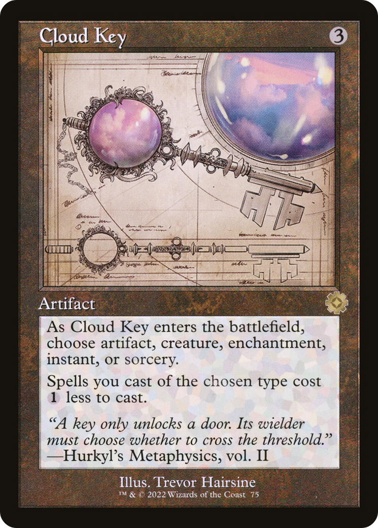 Cloud Key (Retro Schematic) [The Brothers' War Retro Artifacts]-1