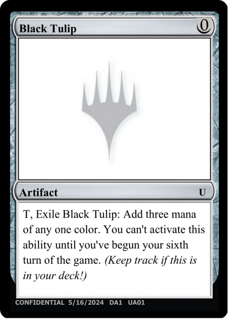 Black Tulip (UNK-UA01A) - Unknown Event-1