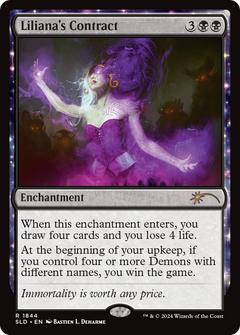 Liliana's Contract (1844) [Secret Lair Drop Series]-1