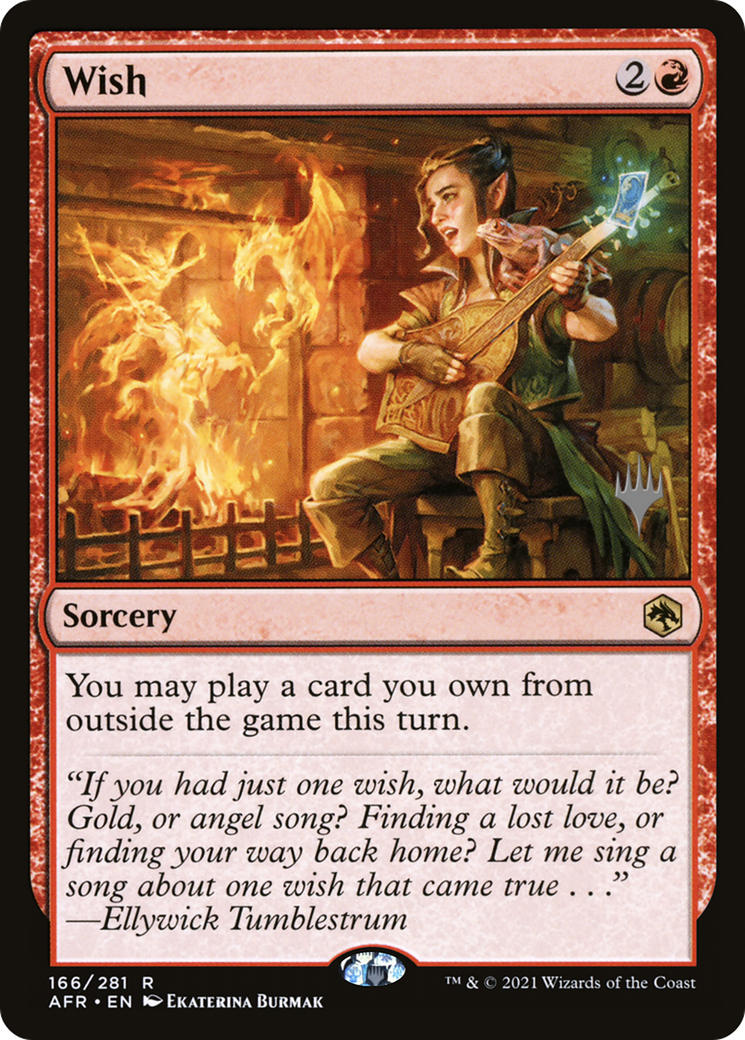 Wish (PPAFR-166) - Adventures in the Forgotten Realms Promos Foil-1