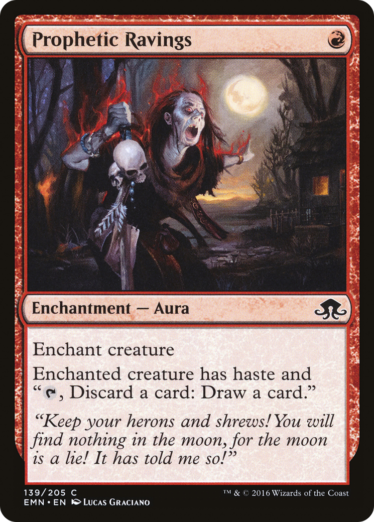 Prophetic Ravings [Eldritch Moon]-1