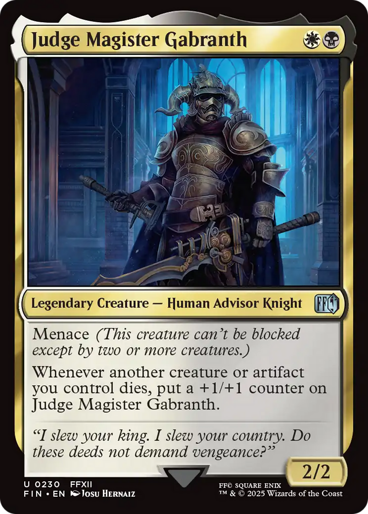 Judge Magister Gabranth [FINAL FANTASY]-1