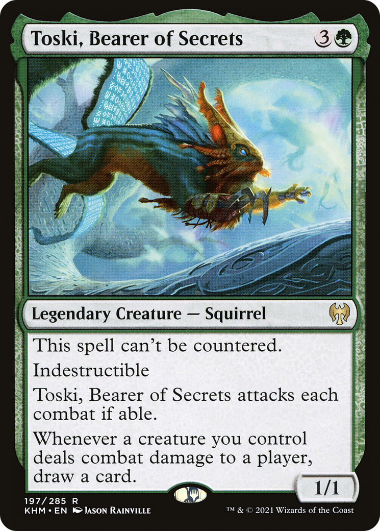 Toski, Bearer of Secrets [Kaldheim]-1