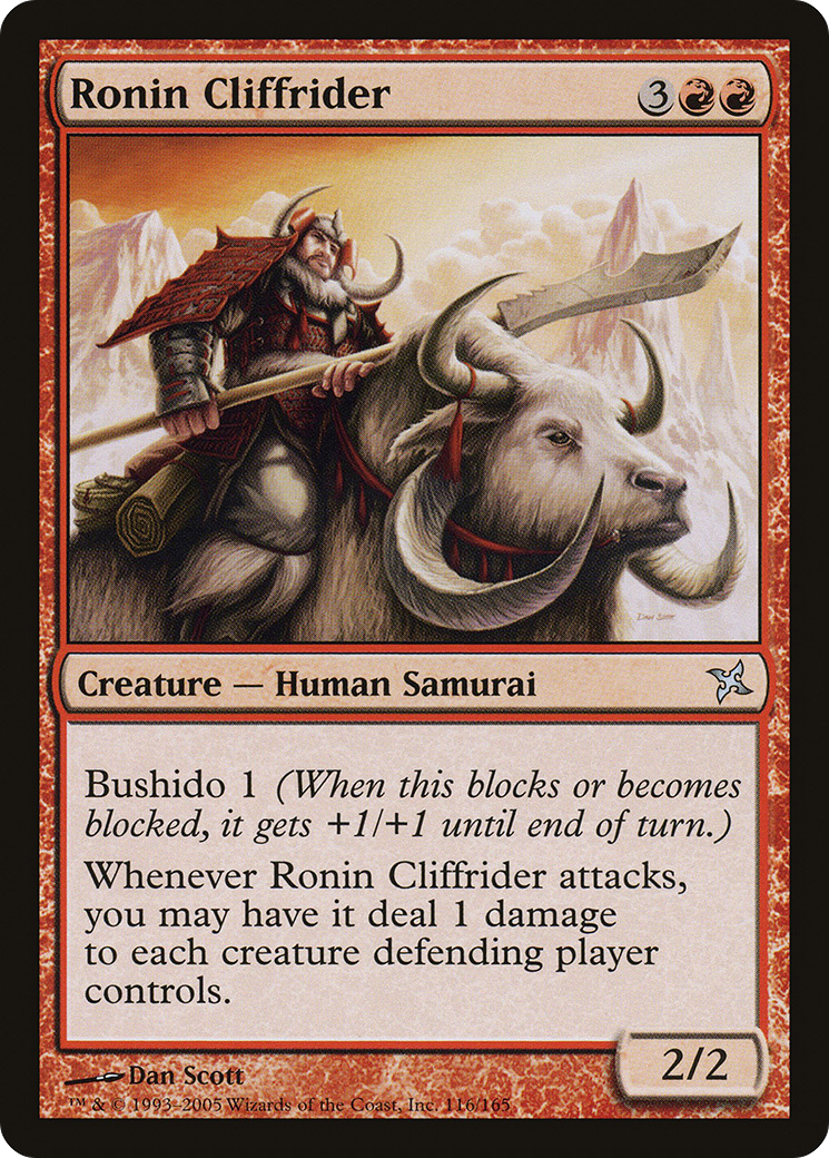 Ronin Cliffrider [Betrayers of Kamigawa]-1