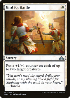 Gird for Battle [Guilds of Ravnica]-1