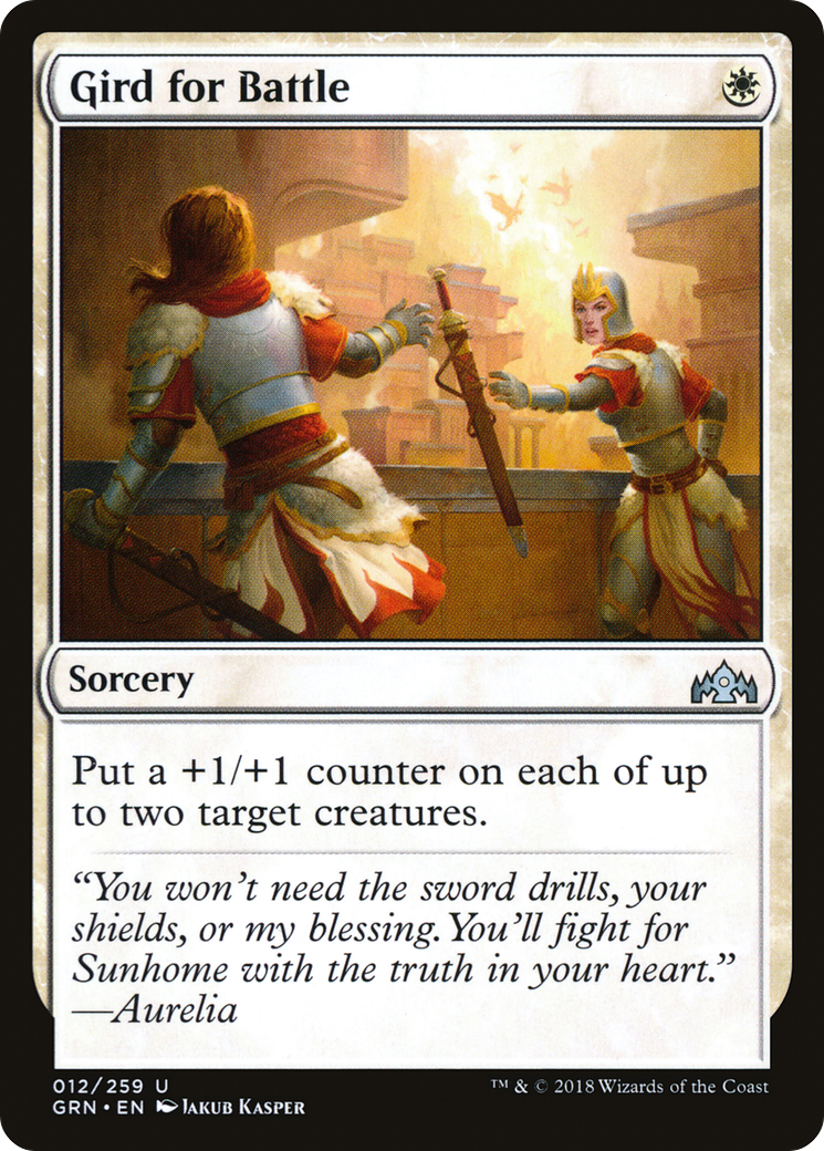 Gird for Battle [Guilds of Ravnica]-1