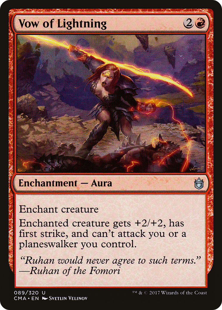 Vow of Lightning (CMA-089) - Commander Anthology-1